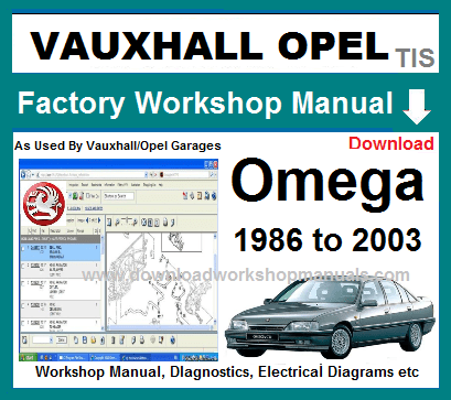 Vauxhall Omega Workshop Repair Manual